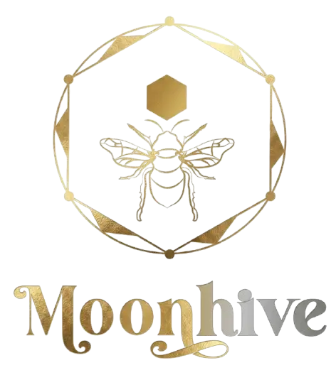 Moonhive gold logo