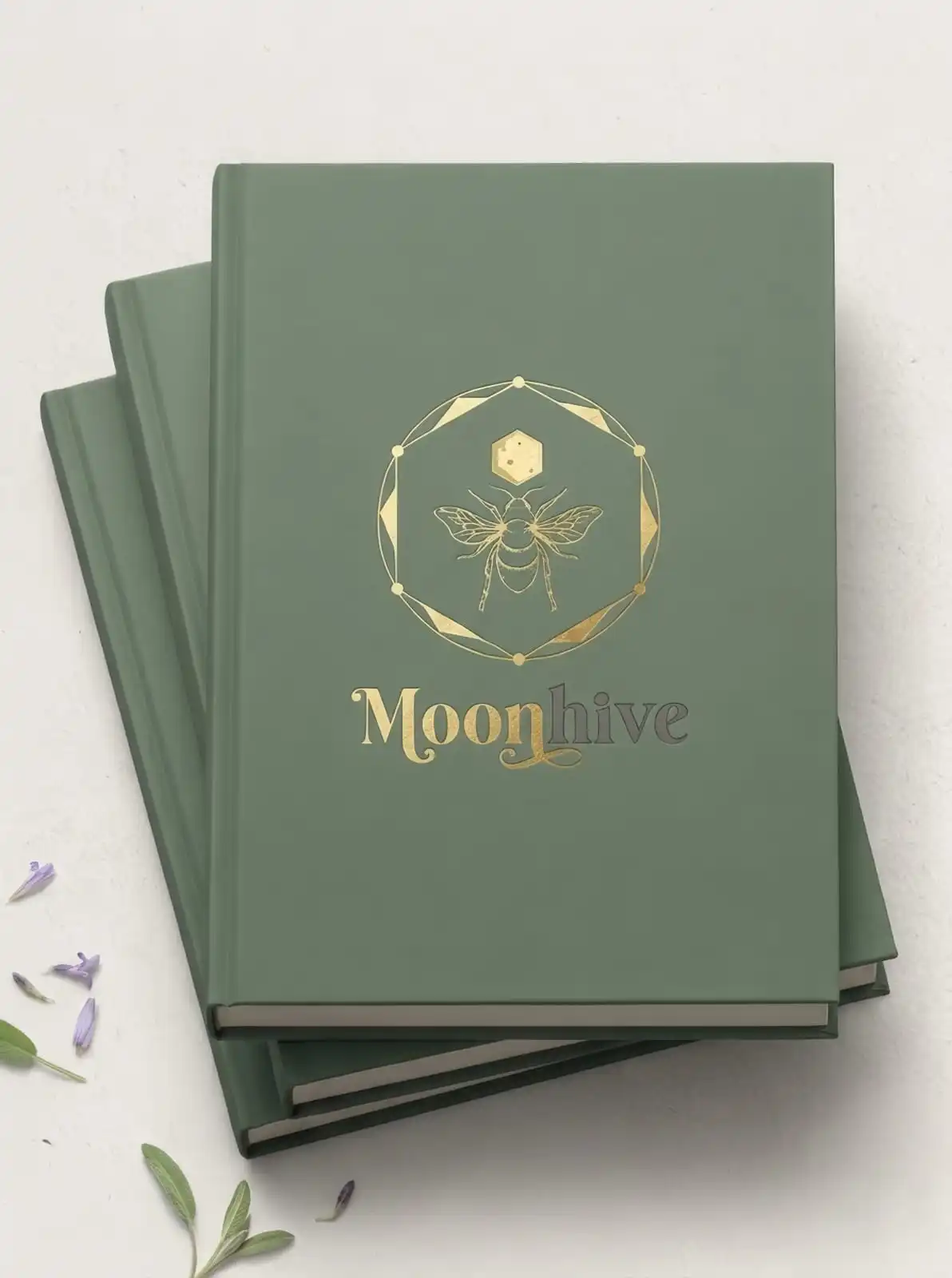 Moonhive notebook packaging