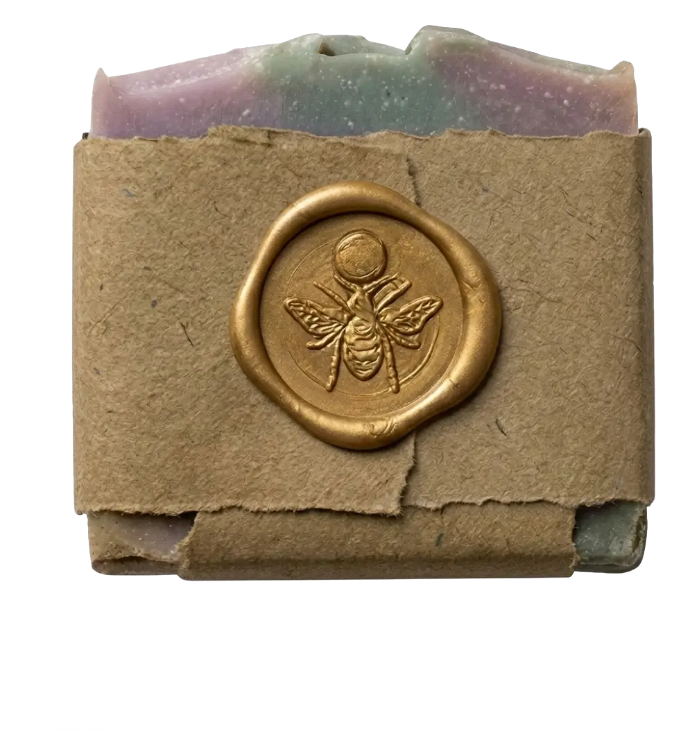 Moonhive soap packaging
