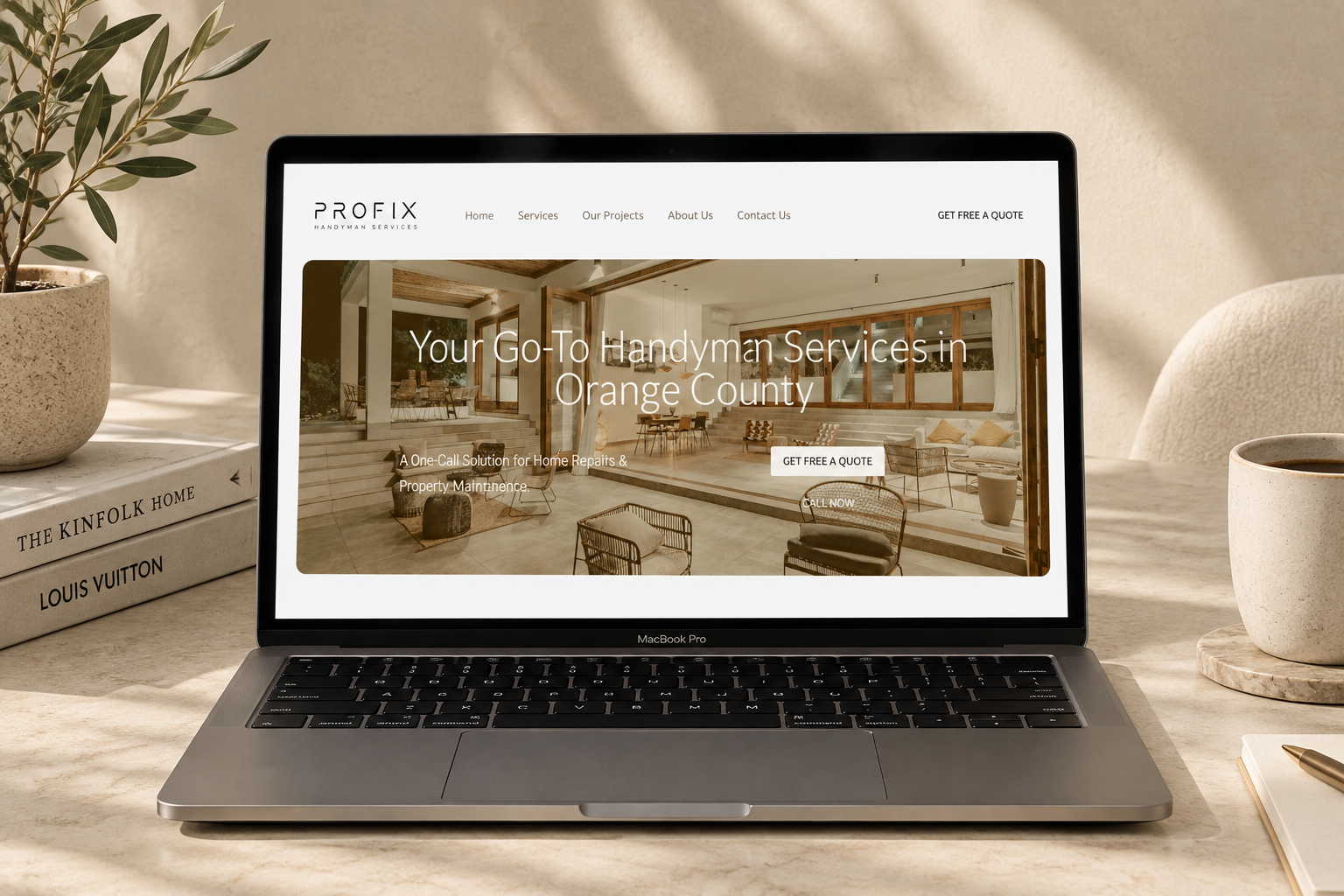Profix Handyman Services website
