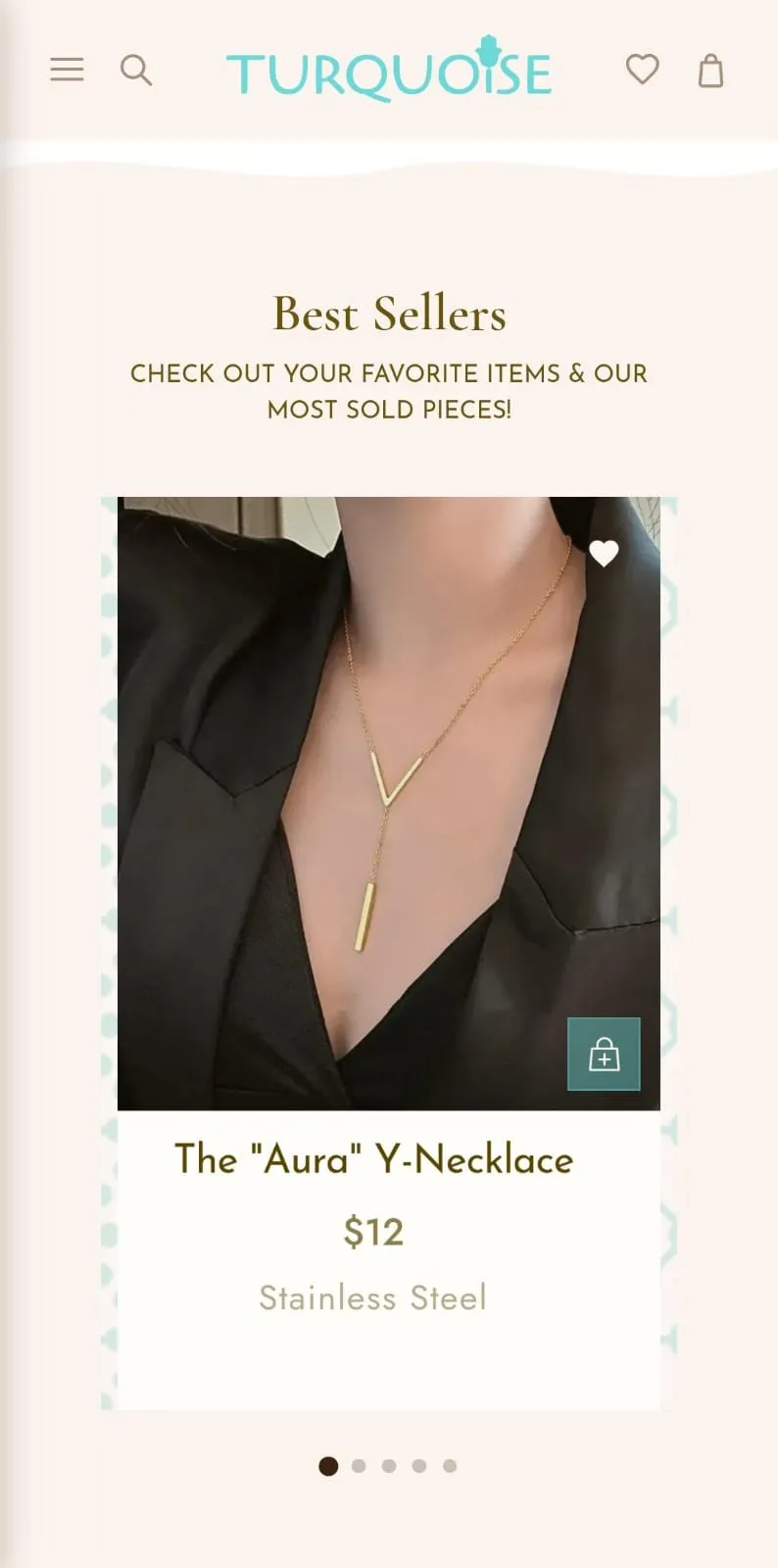 Turquoise Accessories best sellers section