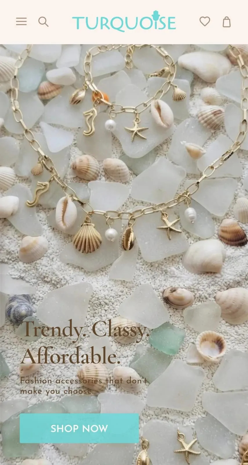 Turquoise Accessories homepage